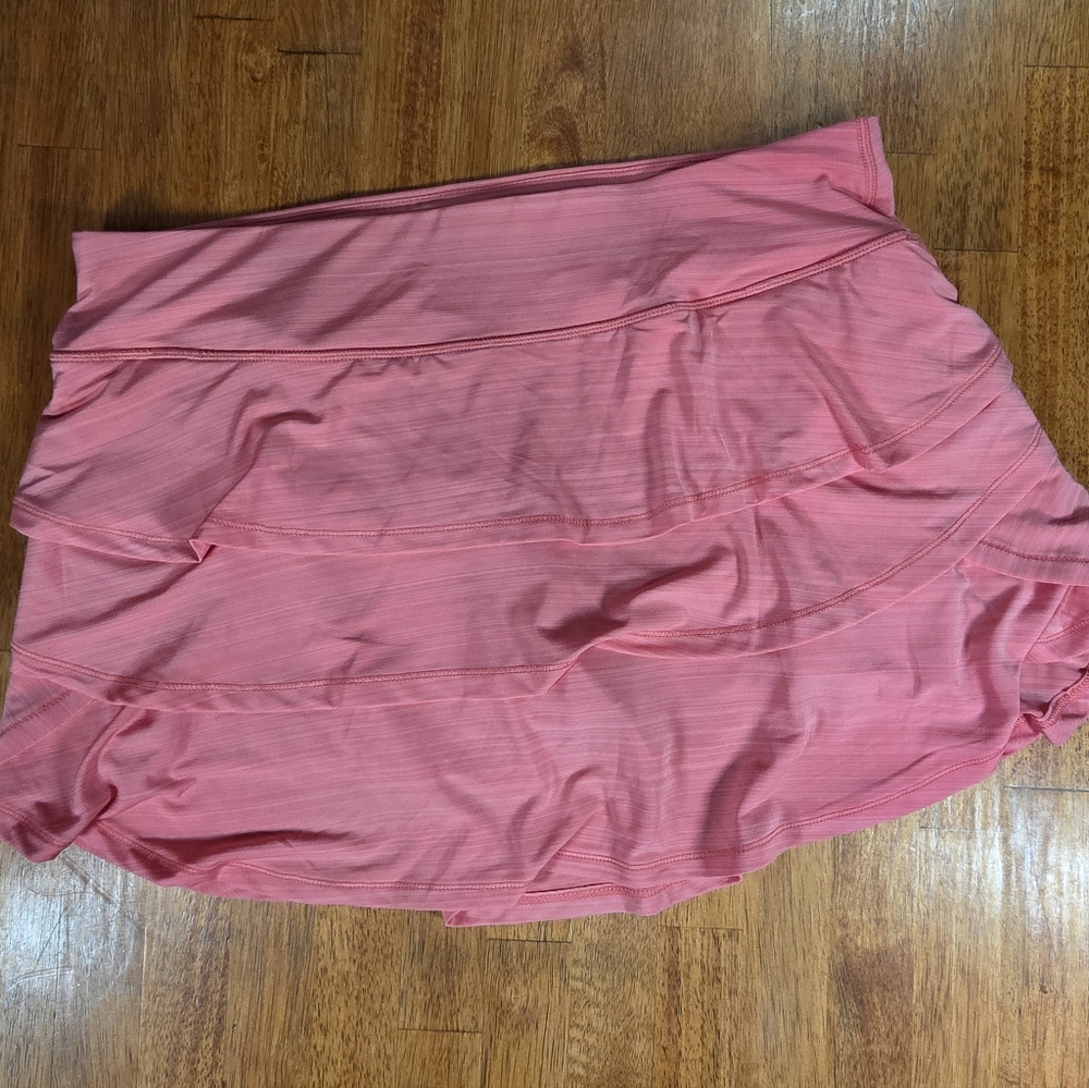Calvin Klein Performance Skort XL Peach/Pink Excellent Condition